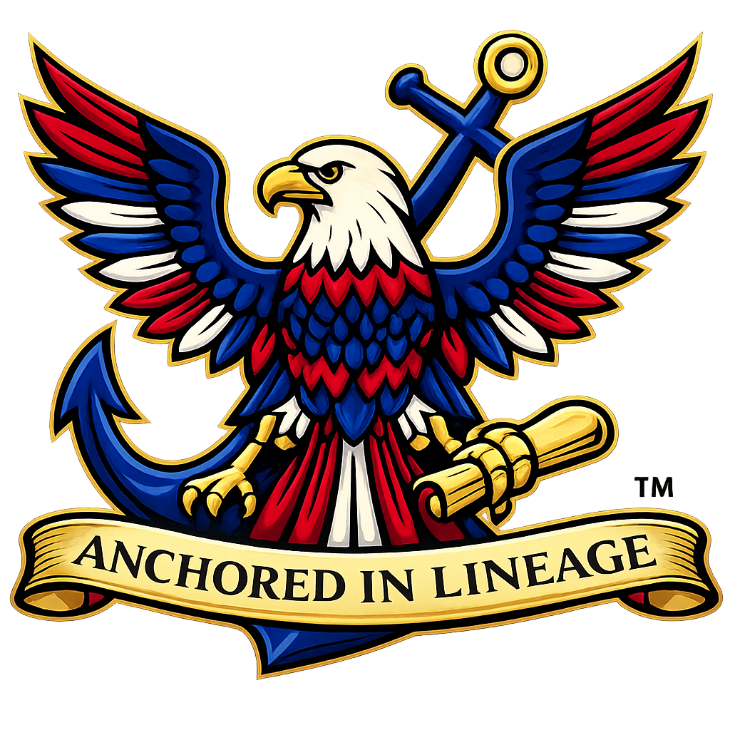 ADOS Anchored in Lineage Emblem